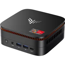 Mini PC Kamrui Hyper H1 AMD Ryzen 7 7735HS 24 GB DDR5 1 TB SSD - Preto