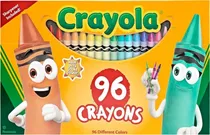 Giz de Cera Crayola 52-0096 (96 Unidades)