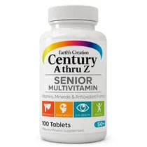 Earth’s Creation Century Senior Multivitamínico 100 Cápsulas