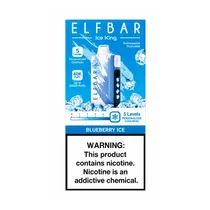 Pod Descartável Elfbar 40K Ice King Blueberry Ice