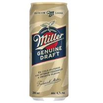 Beb Cerveja Bras Miller Genuine Draft 269ML Lata*