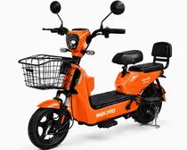 Moto Elétrica Midi Pro MDP-500C 500W 32KM/H (com Capacete) -Laranja