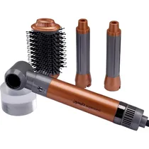 Kit Modelador de Cabelo Enzo Professional EN-4131 4 Em 1 2200 W 220V - Cinza/Laranja