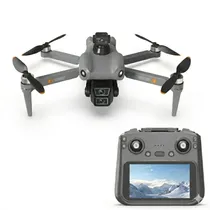 Drone Hetzer L300 Ultra Pantalla/GPS/90Ø/2 Baterias - Grey