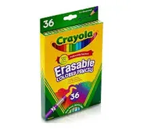 Crayola C681.036 Set de 36 Lapices de Colores Borrables