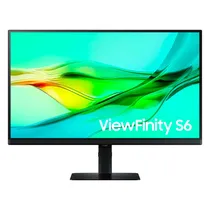 Monitor Samsung Viewfinity S6 LS32D606UANXGO 32" Quad HD 100HZ HDMI USB-C - Preto