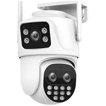 Câmera de Segurança Mannatech SWD2387HY-P9 Smart Wi-Fi / 360° - Branco