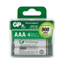 Pilha Recargables GP 4X 900 Mah