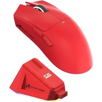 Mouse Gamer Attack Shark X11 1K Sem Fio - Vermelho
