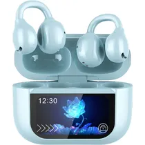 Fone de Ouvido Sem Fio G-Tide Future Clip Earphone com Bluetooth / Tela - Azul
