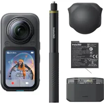 Câmera de Ação INSTA360 X6 Essentials Bundle Cinsabxa 8K - Preto