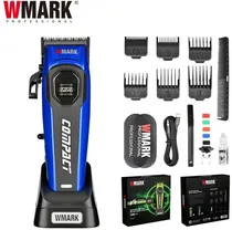 Cortador de Cabelo Wmark NG-V4 Compact Hair Clipper Recarregável Blue