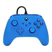 Controle Powera Enhanced Wired para Xbox One PWA-A-02543 - Azul