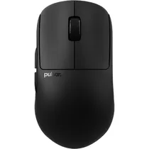 Mouse Gamer Pulsar X2H Crazylight Medium Gaming PX2HCL201 8K Dongle Sem Fio - Jet Preto