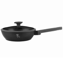 Frigideira Funda Berlinger Haus com Tampa Preta 24CM