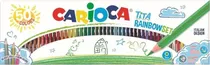 Lápis de Cor Carioca Tita Rainbow - 42990 (50 Cores)