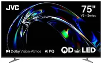 Smart TV QD Mini LED JVC 75" LT-75KM958 4K Uhd Bluetooth/Wifi/Googletv