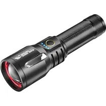 Lanterna LED Smiling Shark SD-7008 / Recarregavel - Preto