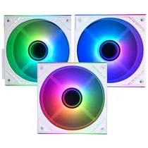 Cooler Fan Thermalright TL-M12QRW-s Argb X3 White Reverse Airflow 120MM