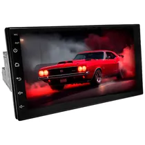 Central Multimídia Aikon Core Red CR07-1D4264 - Universal - 2/64GB - Bluetooth/Wifi - 7"