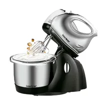 Batedeira Eletrica Interbras B20PY / 2.3 Litros / 3 Velocidades / 15000RPM / 350W / 220V - Preto/ Inox