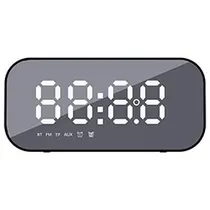 Speaker Havit M3 Alarm Clock HVSPK-M3-BK / Bluetooth / Reloj / Alarma / FM - Negro
