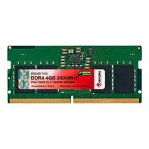 Memória para Notebook Keepdata, DDR4 4GB (1X4GB), 2400MHZ, So-DIMM, KD24S17/4G, Verde