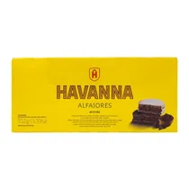 Alfajor Havanna Mixto Branco e Preto com Recheio de Doce de Leite Caixa c/ 2X55G