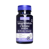 Vitamina Earth's Creation Magnesium Citrate 1500MG 60 Cápsulas