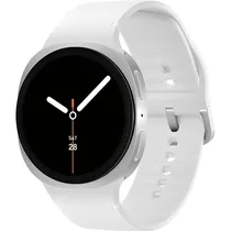 Relógio Smartwatch Samsung Galaxy WATCH8 44 MM - Prata/Esporte Branco