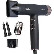 Secador de Cabelo Quanta BLDC Airboost QTSCB1700 - 1700W - 3 Em 1 - 220V - Preto