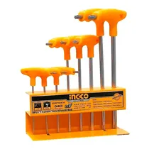 Jogo de Chaves Torx com Cabo Ingco HHKT80838 – 8 Peças