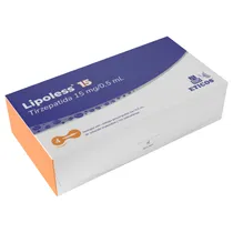 Lipoless Tirzepatida 15MG 0,5ML 4 Seringas