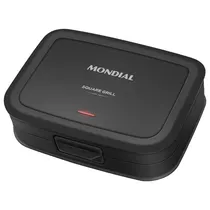 Grill e Sanduicheira Mondial Square Grill SQ-01-FB - 3 Em 1 - 750W - 110V/60HZ - Preto