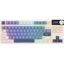 Teclado Mecânico Royal Kludge RK S85 80% (TKL) RGB Sem Fio - Horizon Blue (Inglês)