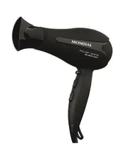 Secador de Cabelo Mondial Power Shine Black Ion SC-13 110V