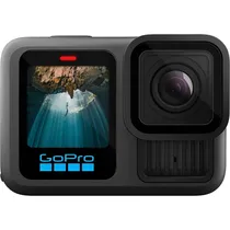 Câmera de Ação Gopro Hero 13 Black CHDHX-131-RW com 27.6MP GP2 Chip / Video 5.3K A 60FPS / 2 Telas / GPS / Wi-Fi 6 - Preto