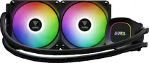 Cooler Liquid Gamdias Aura GL240 Lite Argb 240MM PWM/3FAN/Black 1GTA.BR