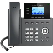 Telefone IP Poe Grandstream GRP2603P 3 Linhas - Cinza/Preto