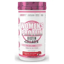 Landerfit Whey Protein Womens Biotin + Collagen 925G - Strawberry Cheesecake