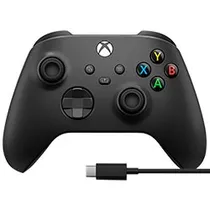 Control Microsoft para Xbox Wireless / Cable USB-C - Negro