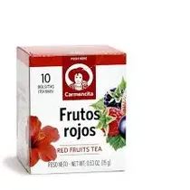 Carmencita Te Frutos Rojos X10 Saq