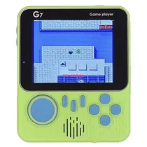 Console Portátil Game Box G7 de 3.5" com 666 Jogos - Verde Claro (Inglês Chinês)