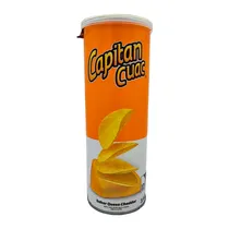 Batata Frita Capitan Cuac Queijo Cheddar Tubo 140G