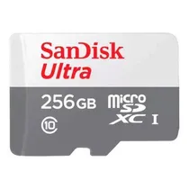 Cartao Micro SD 256GB Sandisk Ultra 100MB C10 SDX