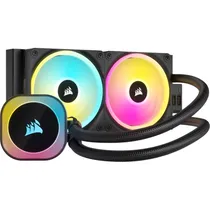 Cooler Líquido Corsair Icue Link H100I RGB Aio para Cpu - Preto (CW-9061001-WW)