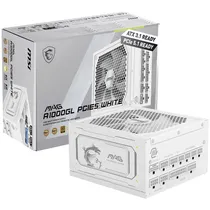 Fonte de Alimentação MSI Mag A1000GL White 1000W ATX 3.1 / Modular / 80 Plus Gold