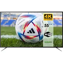 TV Smart LED Xion XI-LED55W 55" 4K Frameless - Preto