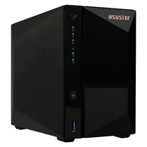 Servidor Nas Asustor AS3302T V2 Realtek RTD1619B 2 Baias - Preto