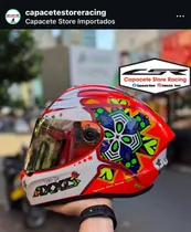 Axxis Casco Star C5 Red Fluor Gloss